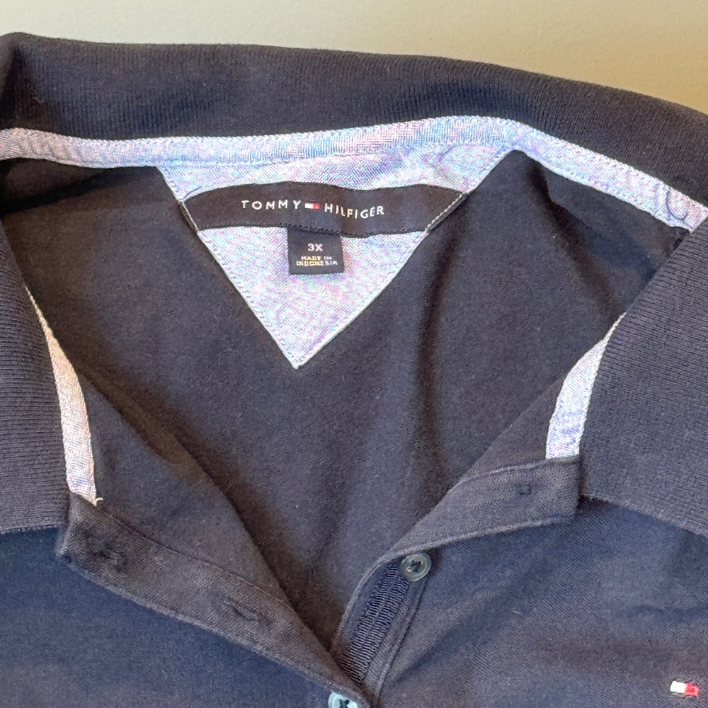 Tommy Hilfiger Classic Blue Polo 3x